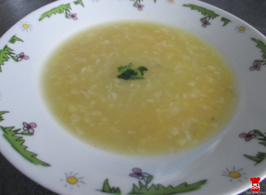 Pórová polievka so zemiakom