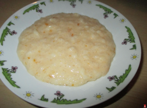 Mliečna ryža s marhuľami