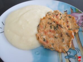 Karfiolové rezne so zemiakovo-karfiolovou kašou