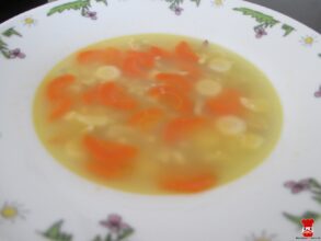 Zeleninovo-kuracia polievka