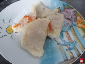 Sladké zemiakové pirohy