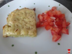 Zemiakovo-cuketový koláč