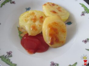 Pečené zemiaky s mozzarellou