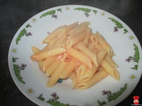 Paradajkovo-smotanové penne