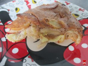 Jabĺčkový koláč