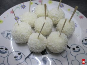 Ricottovo-kokosové guličky