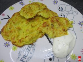 Mrkvovo-zemiakové placky