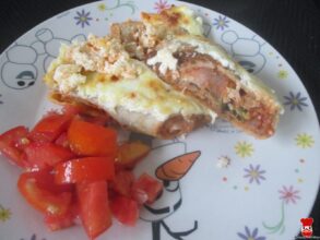 Zapekané plnené palacinky